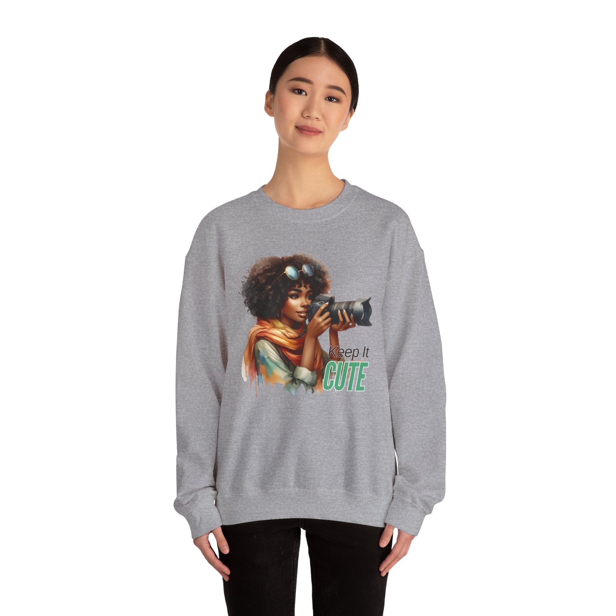 Cute Heavy Blend™ Crewneck Sweatshirt